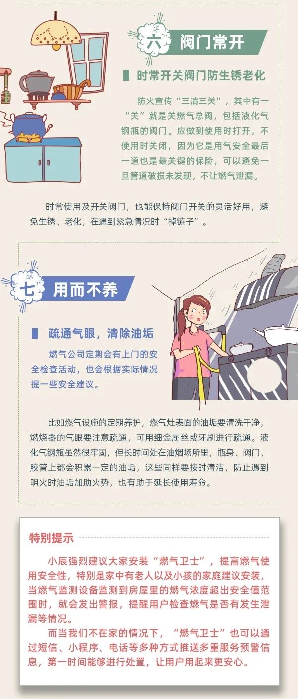 大暑 | 炎炎夏日，這些燃氣安全知識要牢記